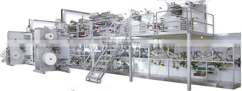Automation Disposable Baby Diaper Making Machine