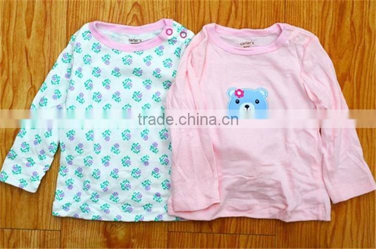 T-Shirts Product Type and Polyester / Cotton Material long sleeve boy t shirts