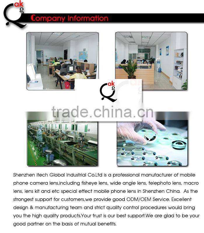 0.4X super wide angle lens camera lens for all smartphone