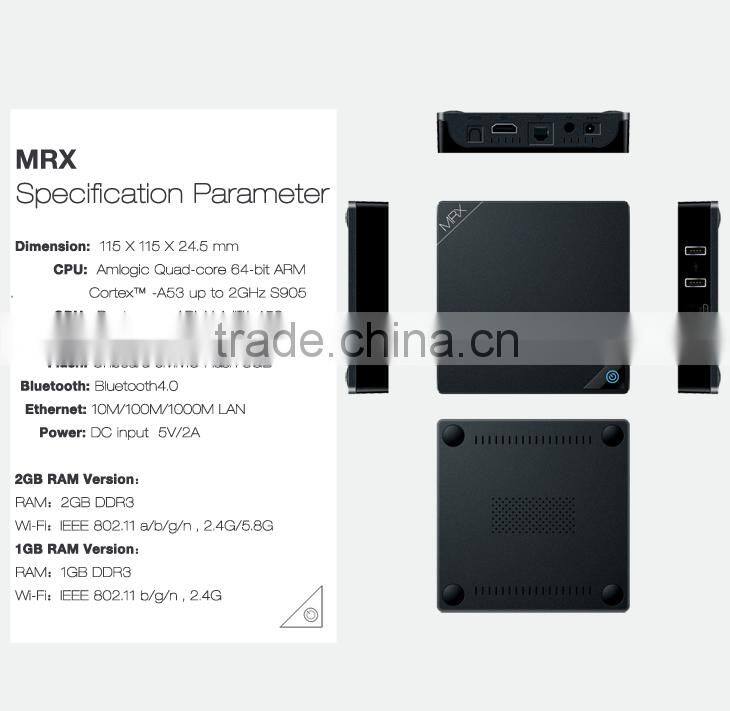 Android TV Box Amlogic S905 Android 5.1 2G/16G WiFi 4K Kodi 16.1 Loaded Add-ons Set Top Box Smart TV BOX