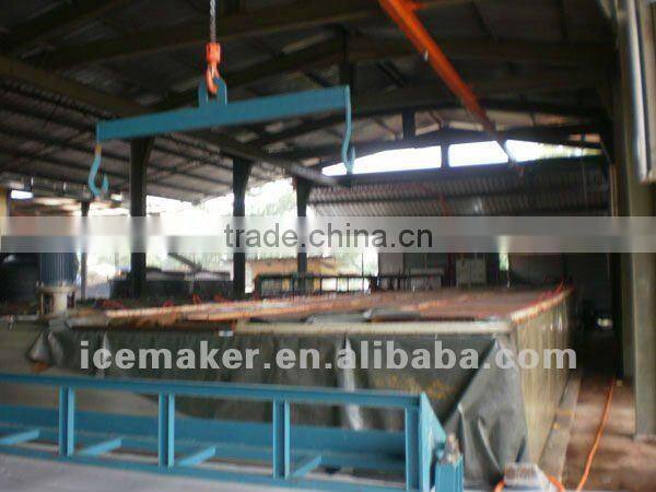 Large production electric block ice machine machine