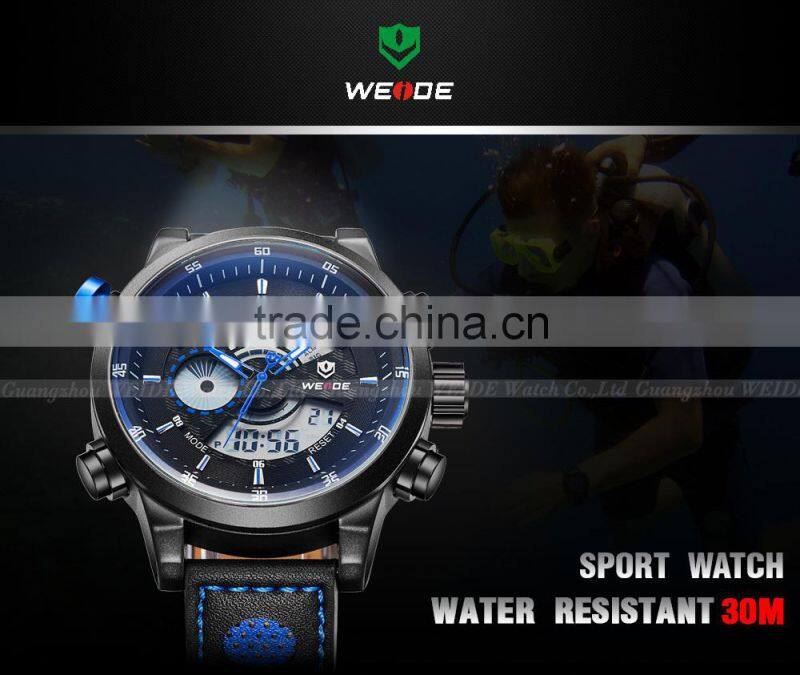 WEIDE orologio men prayer time watch time service international watches