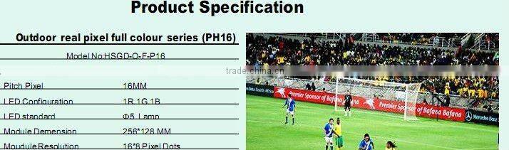 P16 Outdoor SMD easy Maintenance and Operation LED Display led screen