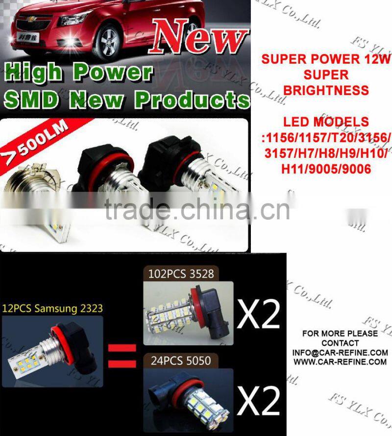 W16W T15 LED Reverse Backup Turn signal Light Bulb 12V