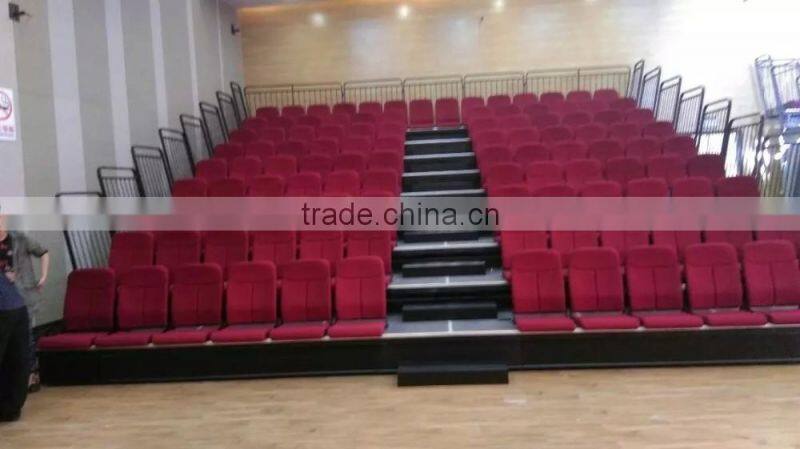 Ceremony Retractable Seating System Used Chair Telescopic Bleacher For Sale