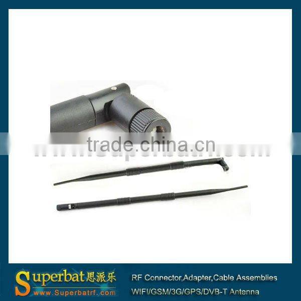 2.4GHz 9dBi Omni WiFi antenna RP-SMA Plug for wireless router 10dbi wifi wireless adapter