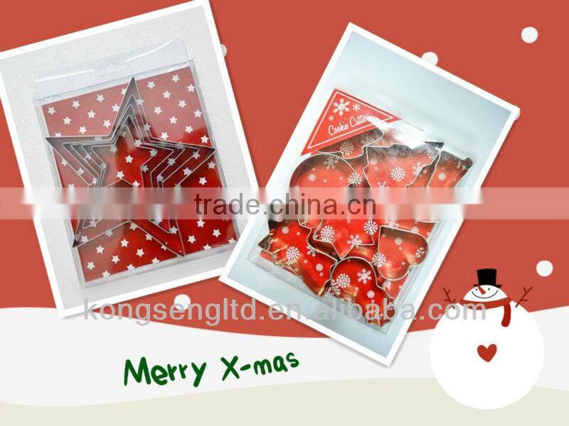 custom cookie cutters/Christmas Cookie Cutters,/Stainless steel Cookies Cutter