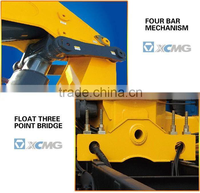 10 tontruck mounted crane with foldable arm