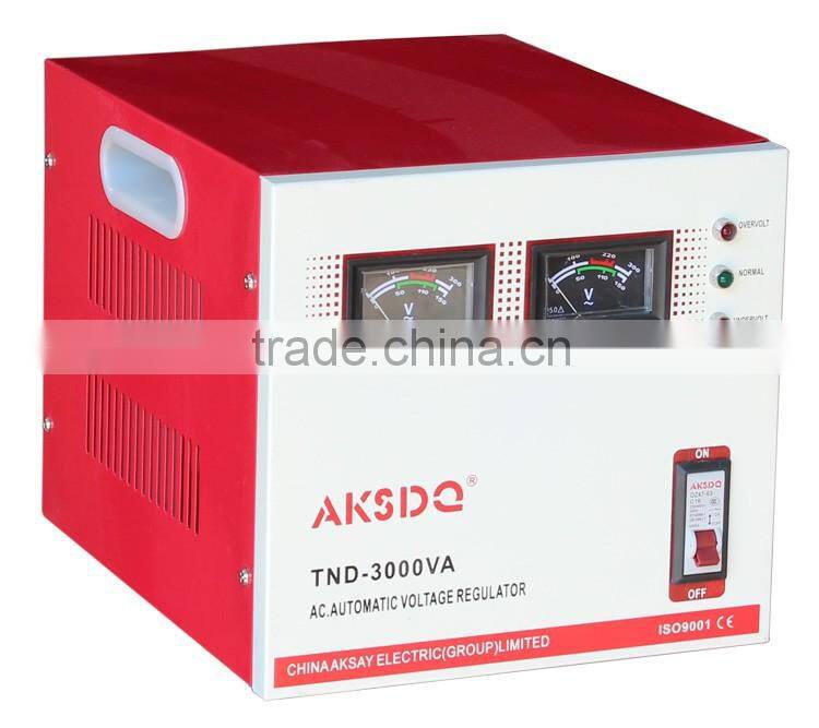 SVC House Single Phase Automatic High Precision Full Copper Coil AC Voltage Stabilizer For Led TV