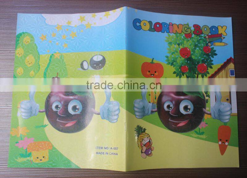 2016 hot sale eco-friendly good quality color child book printing