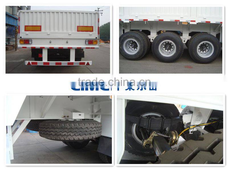 CIMC Heavy Duty 3 Axle Closed Container Semi Trailer Sales In Dubai