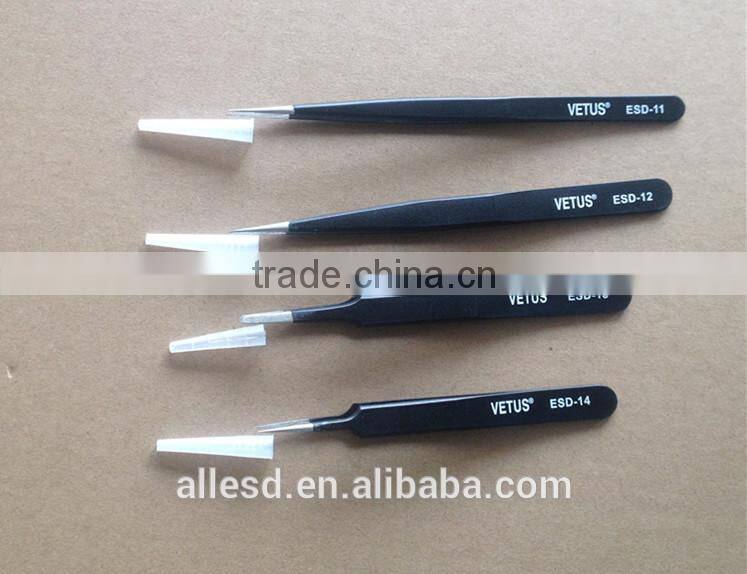 Electronic industry Durable ESD safe Tweezers