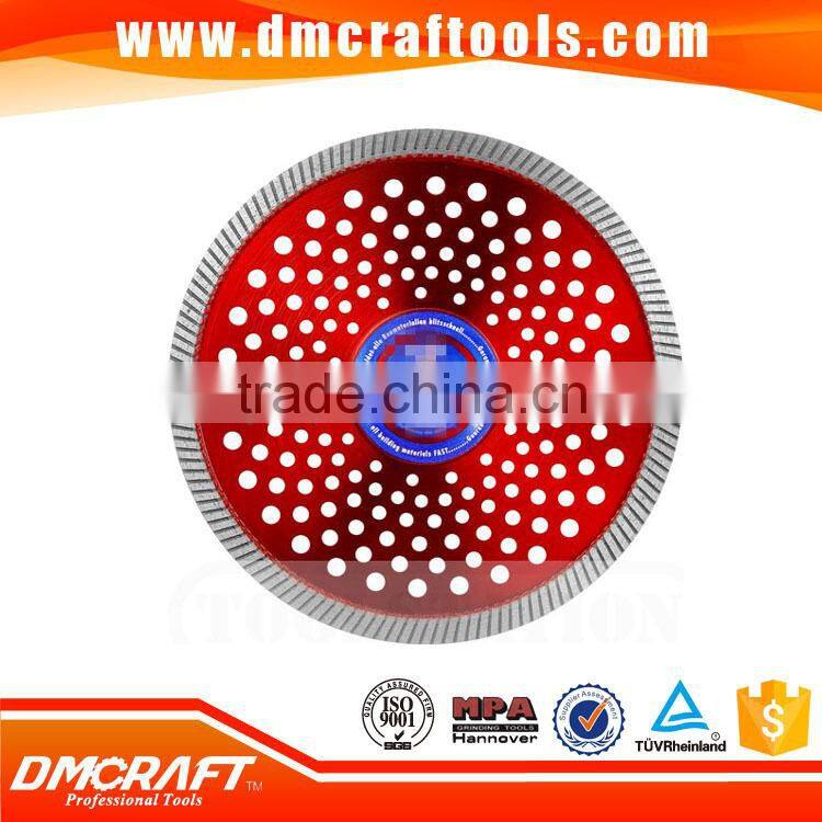 Diamond Turbo Saw Blade -- Cold Pressed