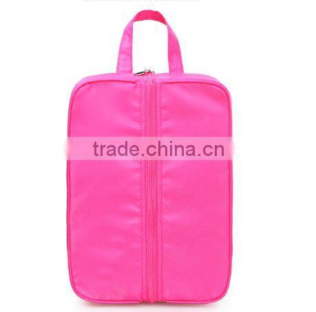 2015 fashion organic plain shoe bag for men and women travel used