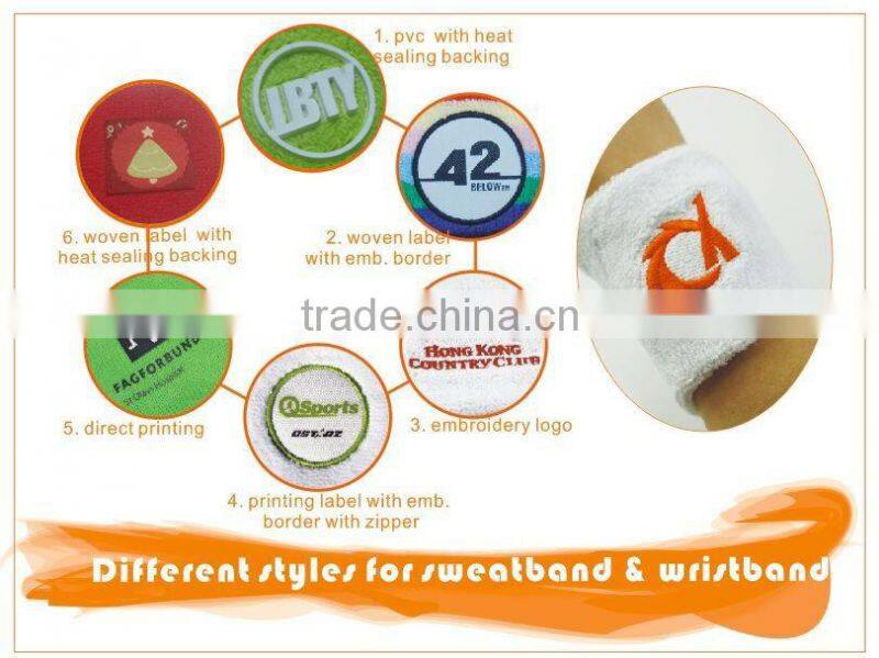 High Quality Custom Knitted Sport Elastic Cotton Sweatband