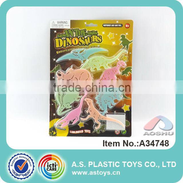 Magical Promotional Glowing Dinosaur Wall Stickers For Kids