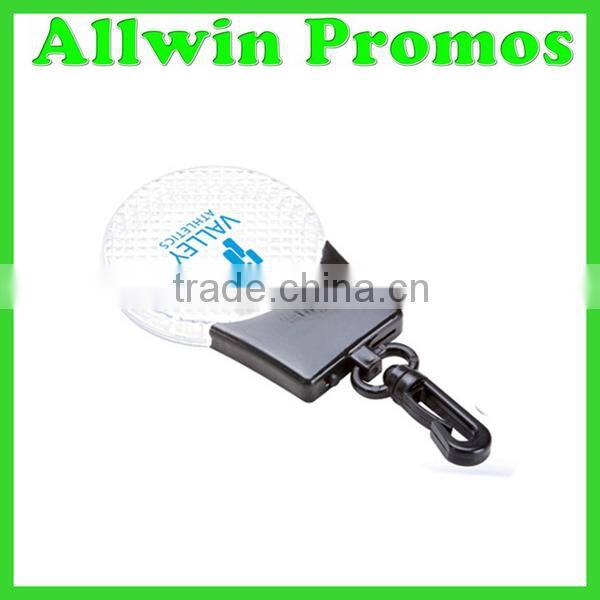 Promotional LED Flashlight Reflector with Keychain