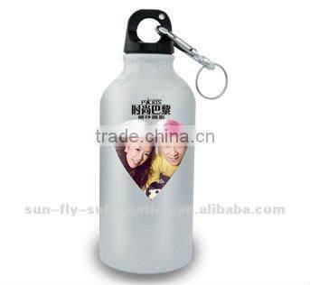 Sublimation Aluminum kids bicycle water bottle 400ml