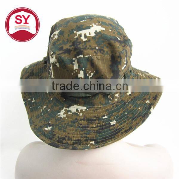 100%cotton new-style high quality camouflage bucket hat and hats