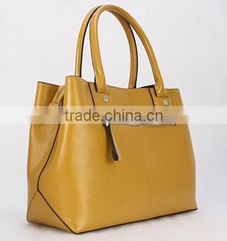 Factory Genuine Leather Customized Lady Handbag Ladies 2016