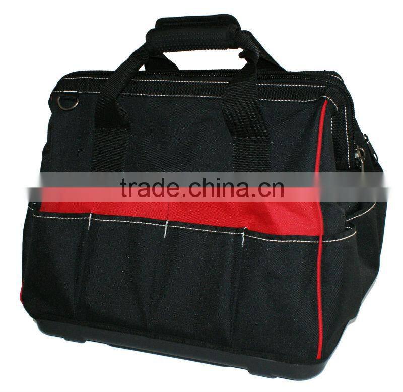 Hard Base Tool Tote Bag