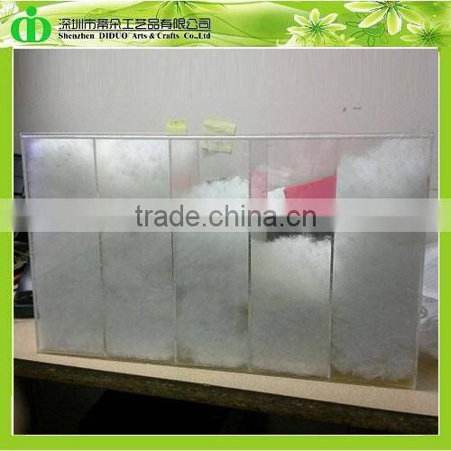 DDX-0208 Trade Assurance Clear Acrylic Display Storage Box With Dividers