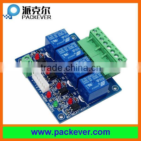 DC 12V 10A 4 channels DMX512 relay, 4CH DMX relay switch