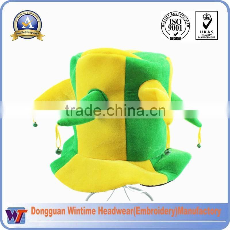 100% polyester decorative cheap top hats wholesale/custom your own party hat