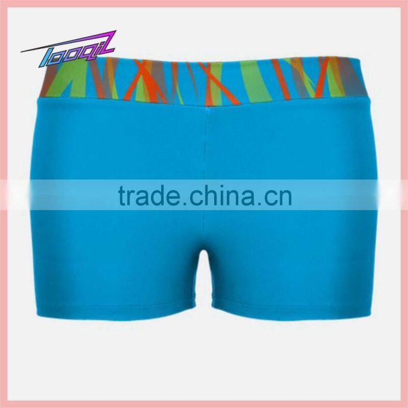 Cheerleading shorts sublimation low MOQ in China