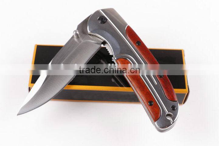 OEM pocket knife rosewood with 440C blade