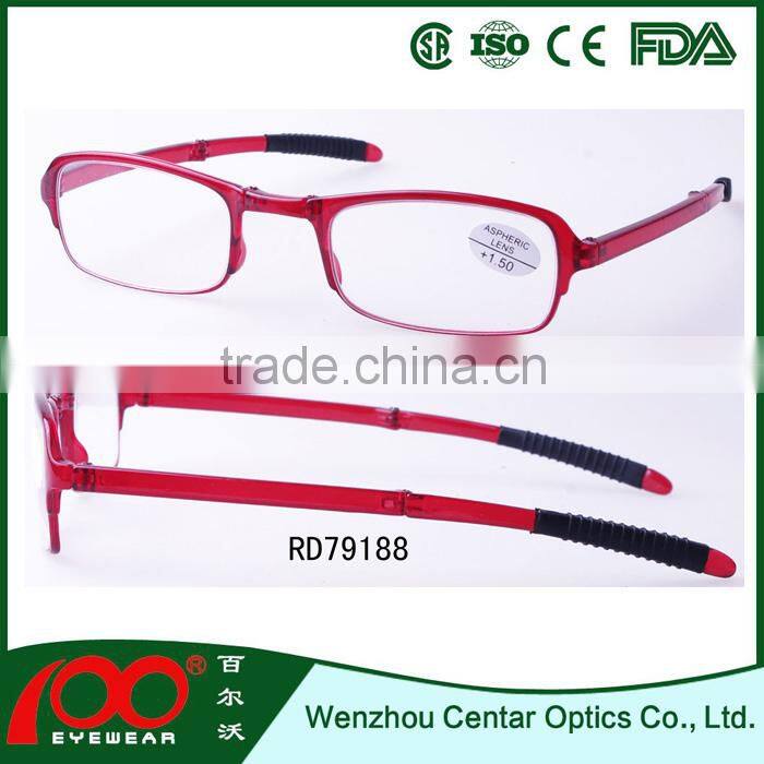 2016 Best selling Foldable reading glasses;PC reading glasses;magnivision folding reading glasses