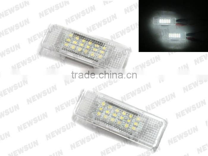 7000K Xenon White 2x18 SMD Car 99-06 LED Courtesy Step light interior Door Light LED For BMW E53 X5 E39 E52 Z8 No error code