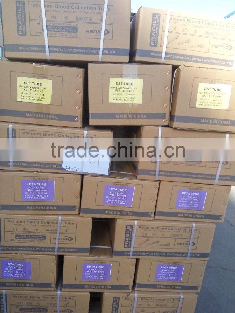 HENSO Evacuated Blood Tubes