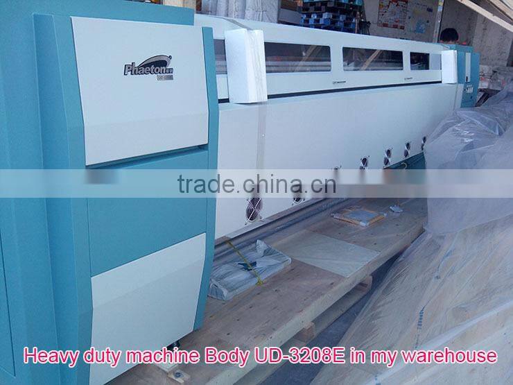 Canton fair discount!! Economic outdoor printers 3.2meters vinyls banners prints Phaeton UD3208E digital printing machine price