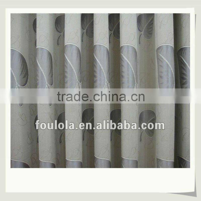 Simple Design European Style Polyester 2.8m Width 170g/m2 Bedroom Curtain Fabric Material