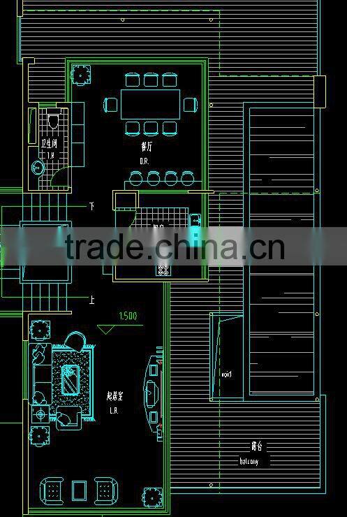 China cheap or luxury prefab villa