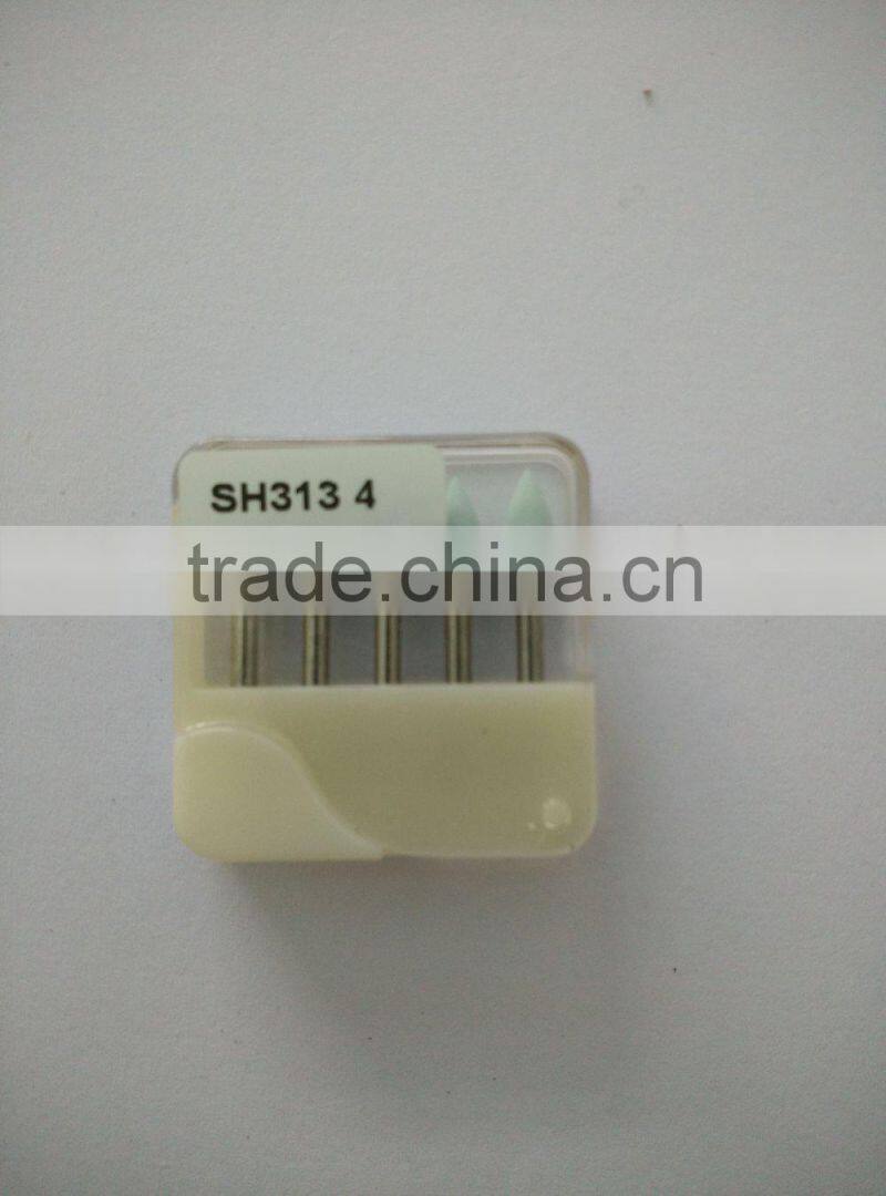 2016 Best selling SG-1/3 Silicone Polishers dental burs China Supplier
