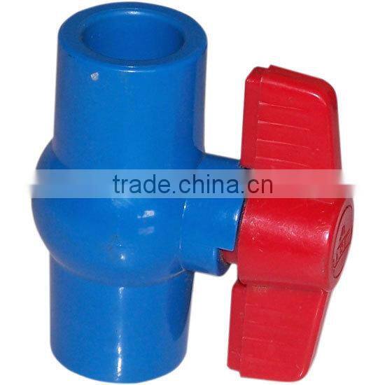 Seninger Blue Color PVC Ball Valve