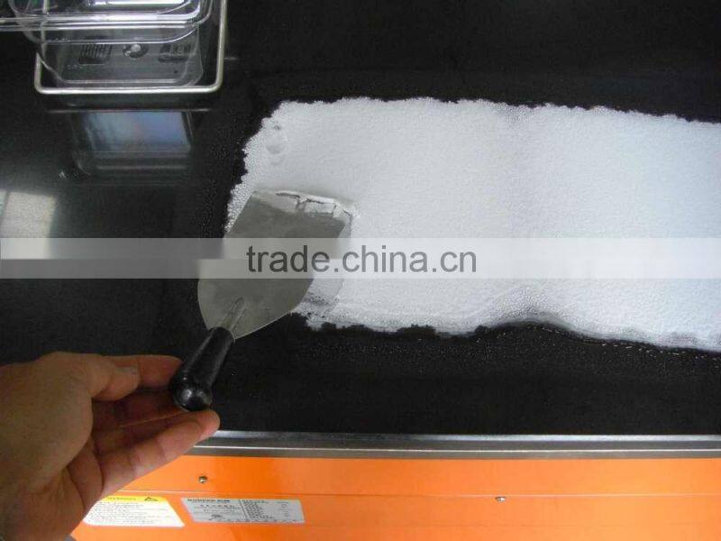 2015 New Style Marble Slab Top Fried Ice Cream Machine with good after sale