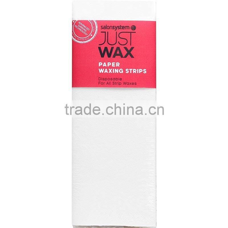 wax remover cloth 100pcs per package with color paper inside