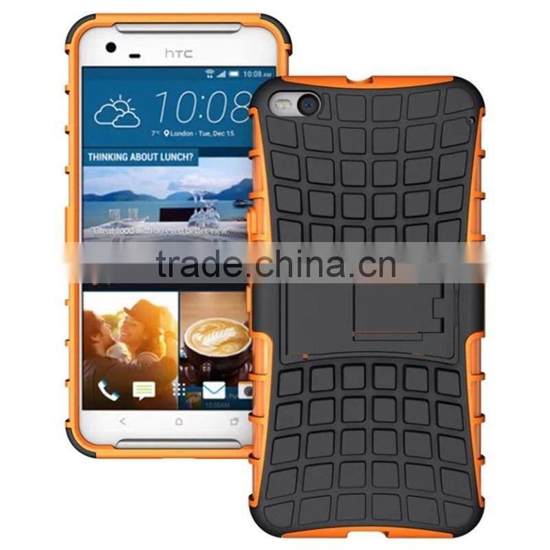 Hot Selling Hybrid Phone Case for HTC X9 Kickstand Case with Paypal Payment