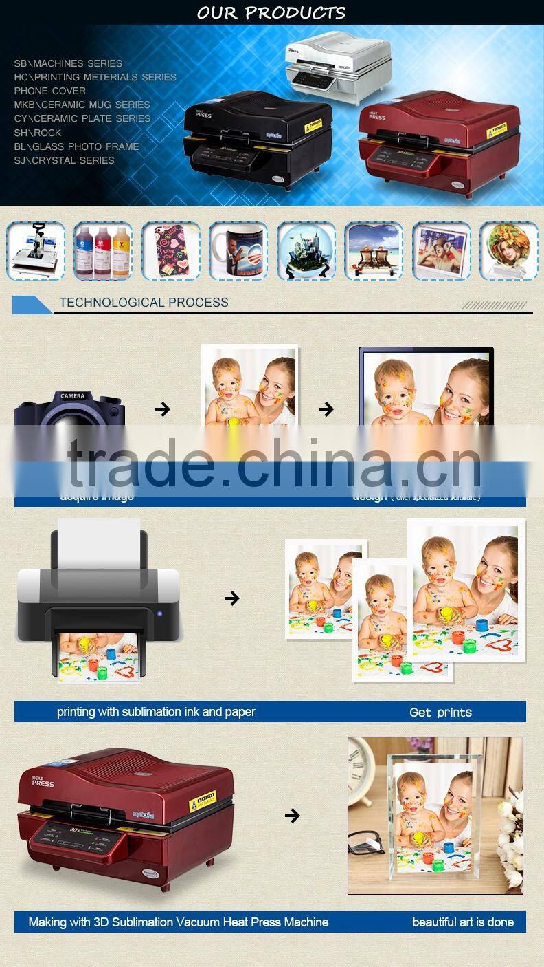 Factory directly Sunmeta blank 3D cell phone case sublimation phone case(IP6)