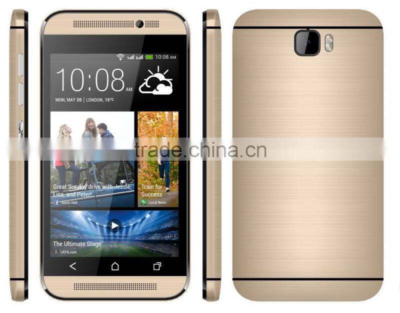 A500 Back cover Wire drawing 4'' Spreadtrum SC7731smart phone -1.3G MHz Quad-Core3G WCDMA 850/2100 mobile phone