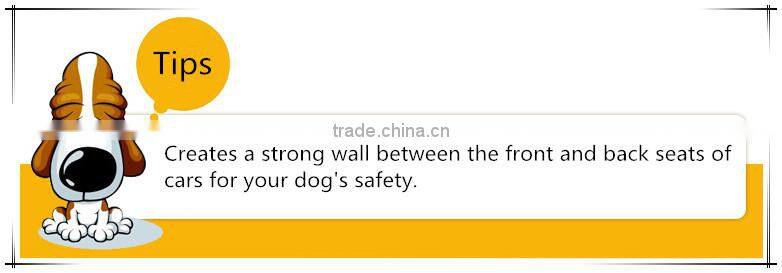 Mesh Pet Travel Back Car Seat Barrier