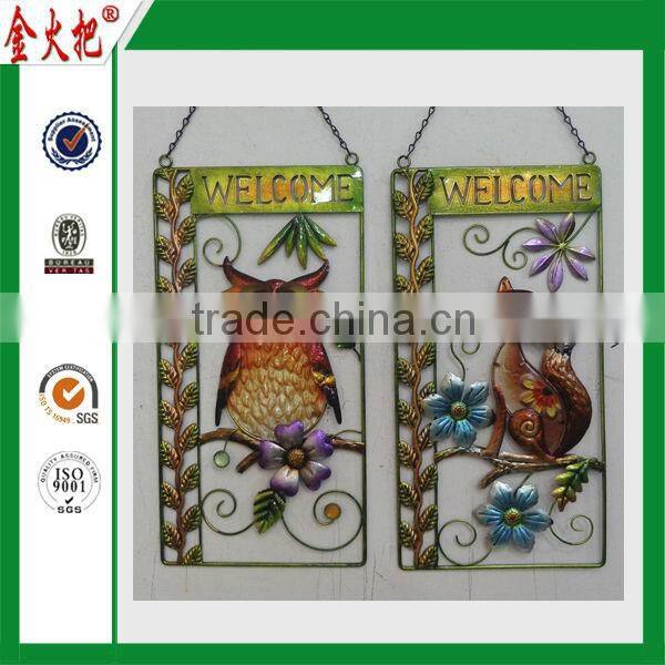 Hot Sell Delicate Multicolor bird home art wall decoration