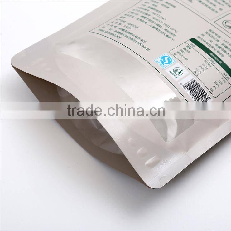 Self Standing Plastic Tea Bag Packaging/ Hot Sales Biodegradable Foil Wrapped Tea Bags