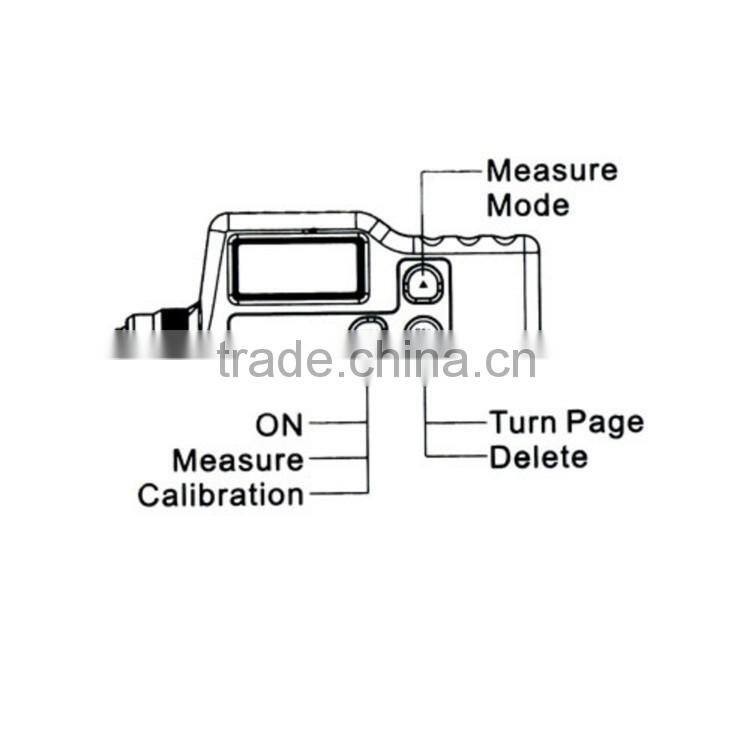 Measurement Value and Status Film / Coating Thickness Gauge Smart Sensor Digital Thickness Meter GM220