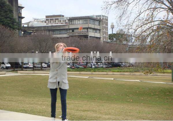 12" soft frisbee disc hand trampoline paddle ball bouncing sport racket