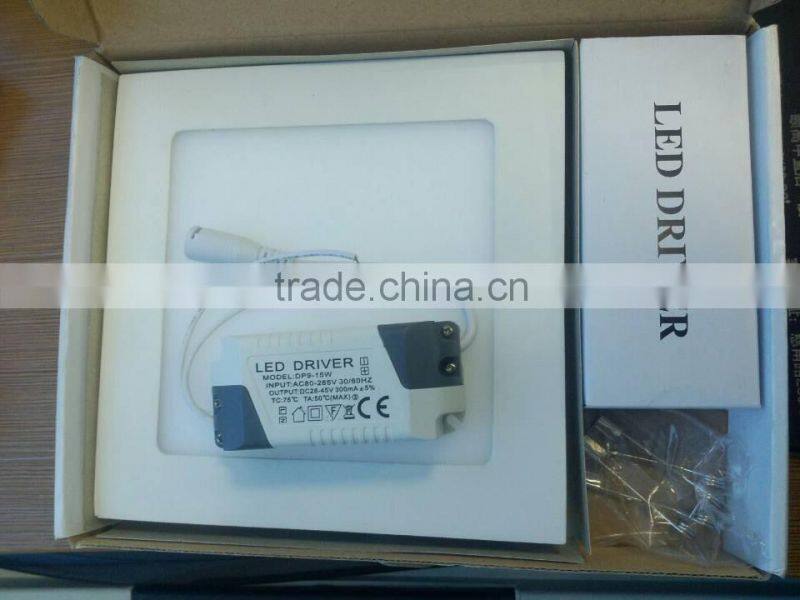 3W square ultra thin led light panel