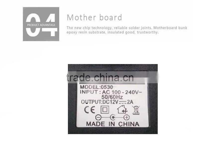 Wall mount dc power supply 12v 2.5a adaptadores